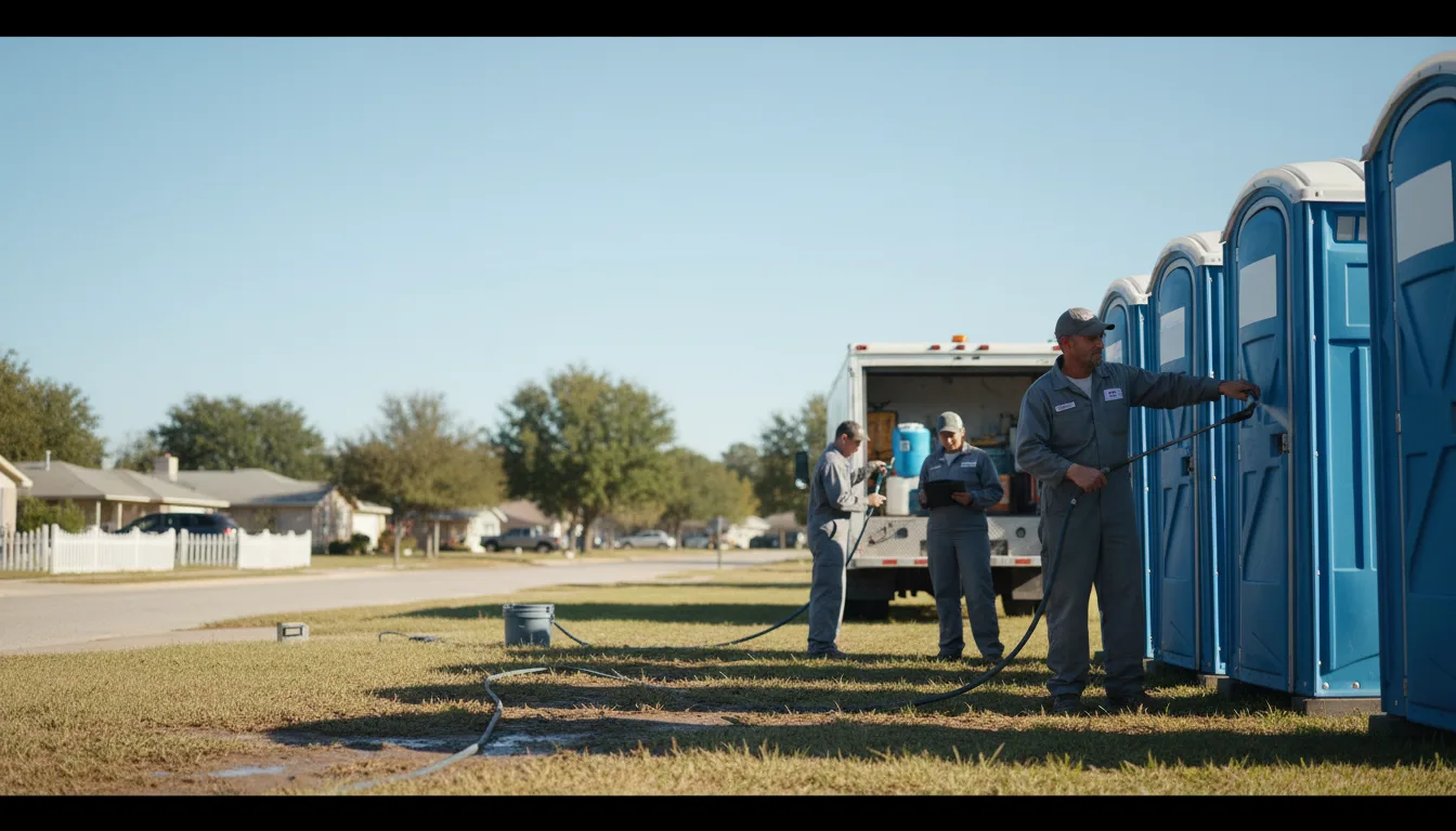 Long-Term Portable Toilet Rental in Garretson, SD near me